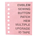 Laundry Tag 8 Hole (Pink)