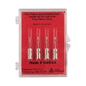 Dennison #08944 Fine Needle Plastic 4-pk