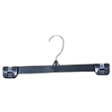 Plastic Clam Shell Hanger Black cs