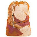 24 x 36 Orange Mesh Draw String  ea