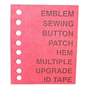 8 Hole Laundry Tags